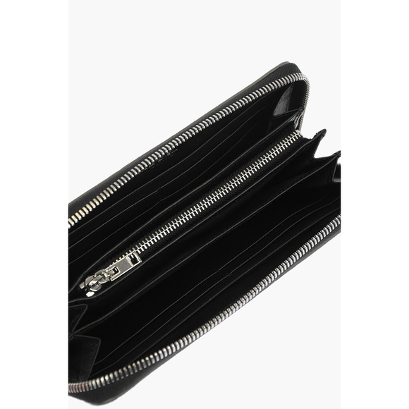 Diesel Lysardd Unisex 24 Zip Leather Wallet - Picture 3 of 4